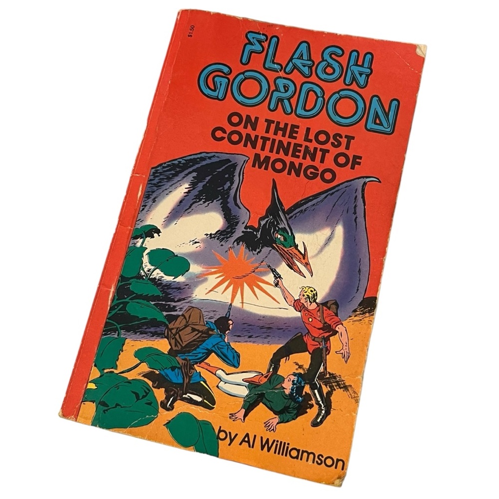 Vintage 1967 Flash Gordon on the Lost Continent of Mongo Book by Al Williamson
